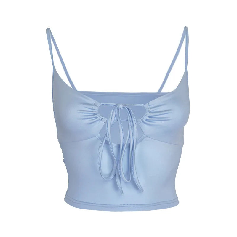 Women's Sexy Solid Color Cropped Top.