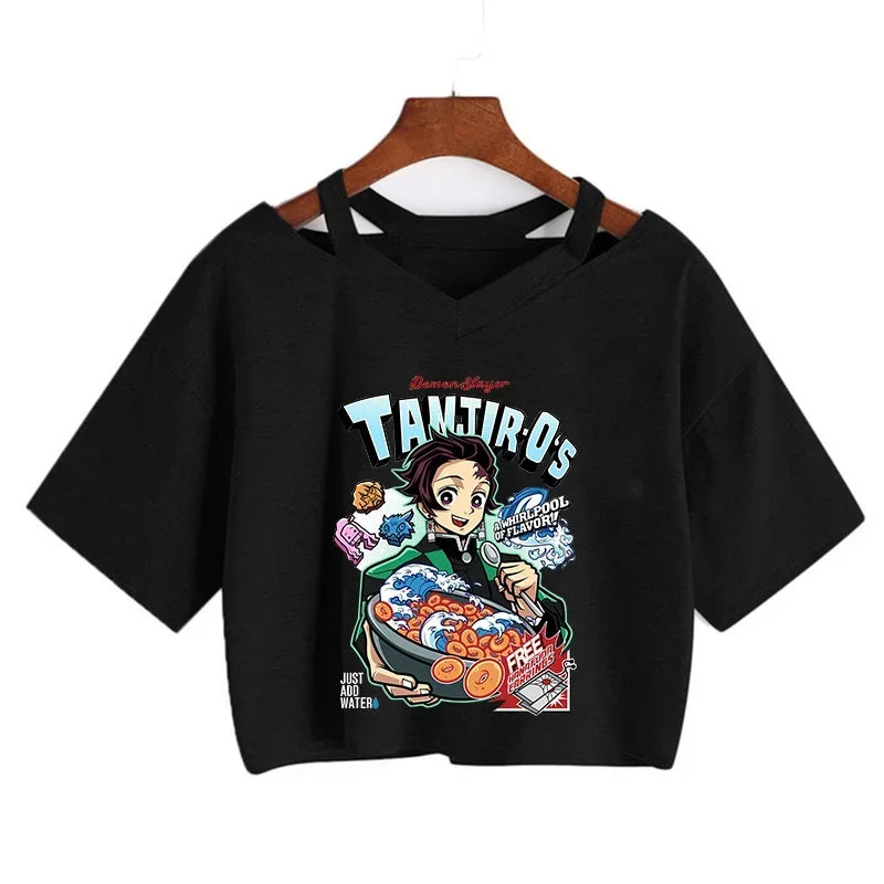 Women's Demon Slayer Cropped Top