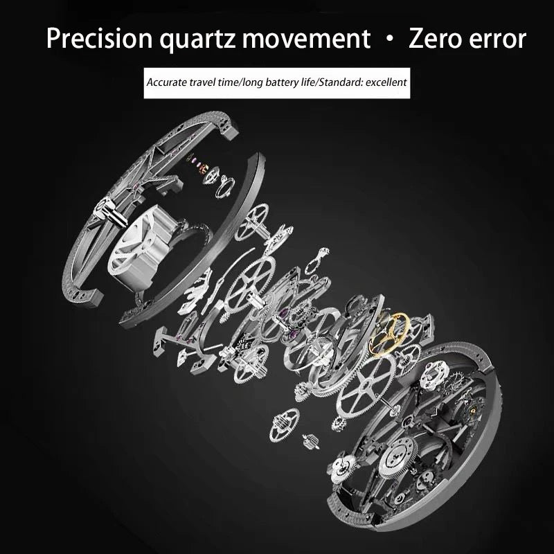 Luxury watch from a renowned brand, waterproof business watch.