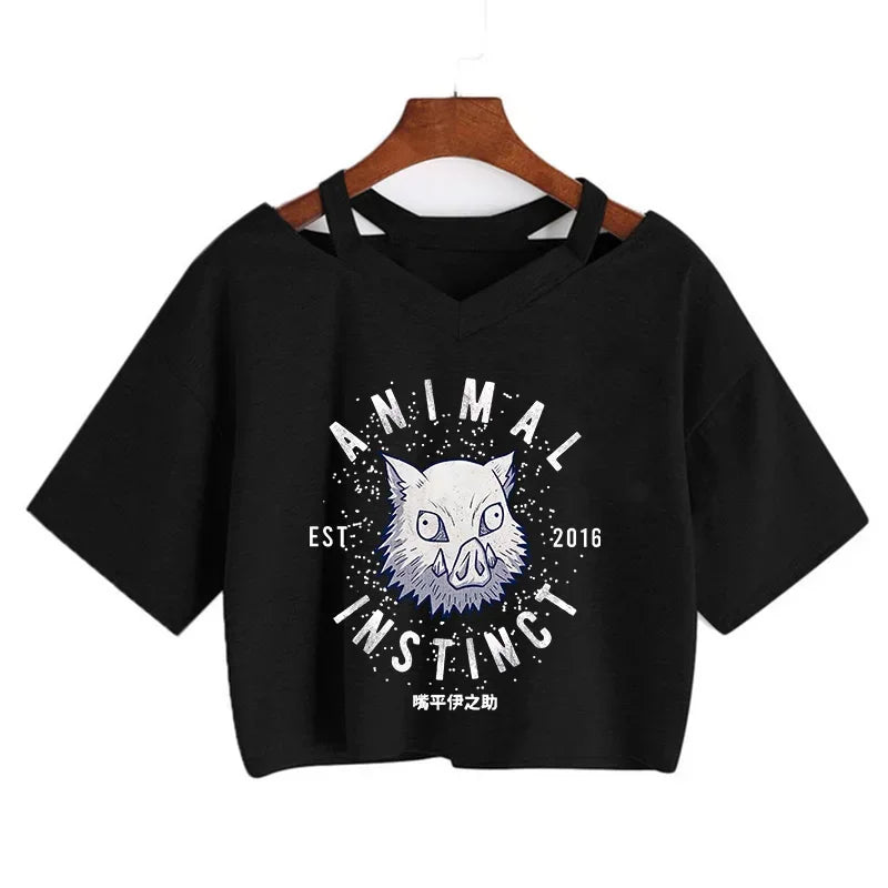 Women's Demon Slayer Cropped Top