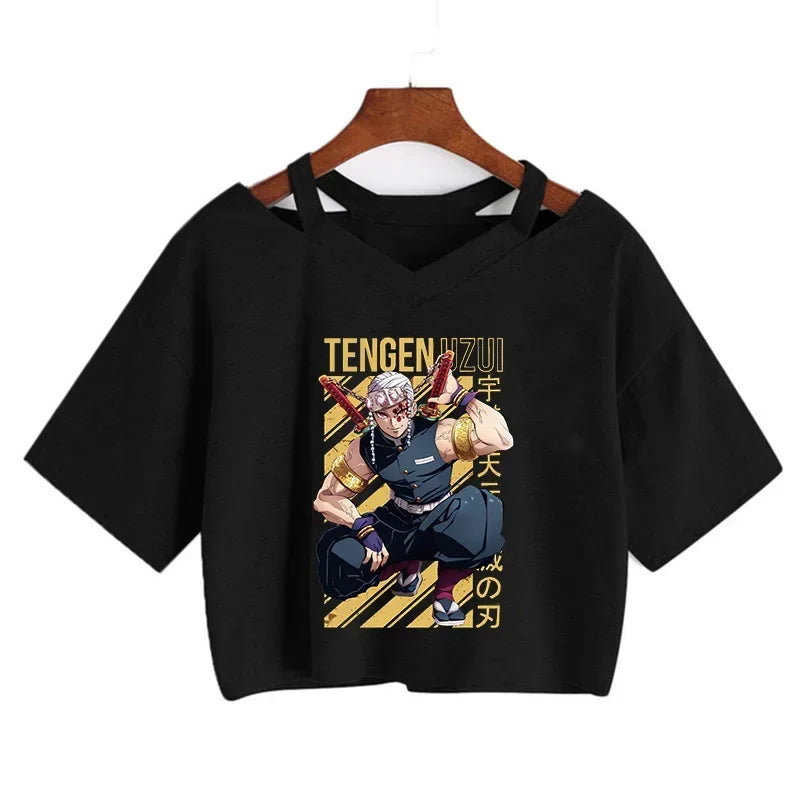 Women's Demon Slayer Cropped Top