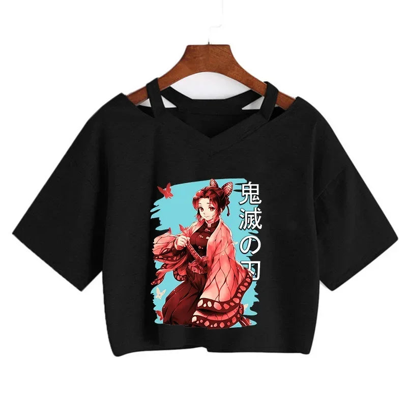 Women's Demon Slayer Cropped Top