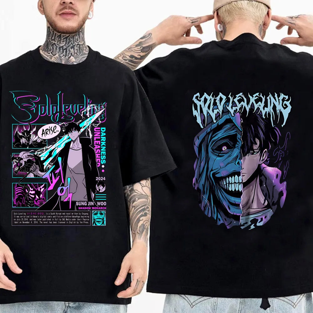 Solo Leveling T Shirt  Streetwear