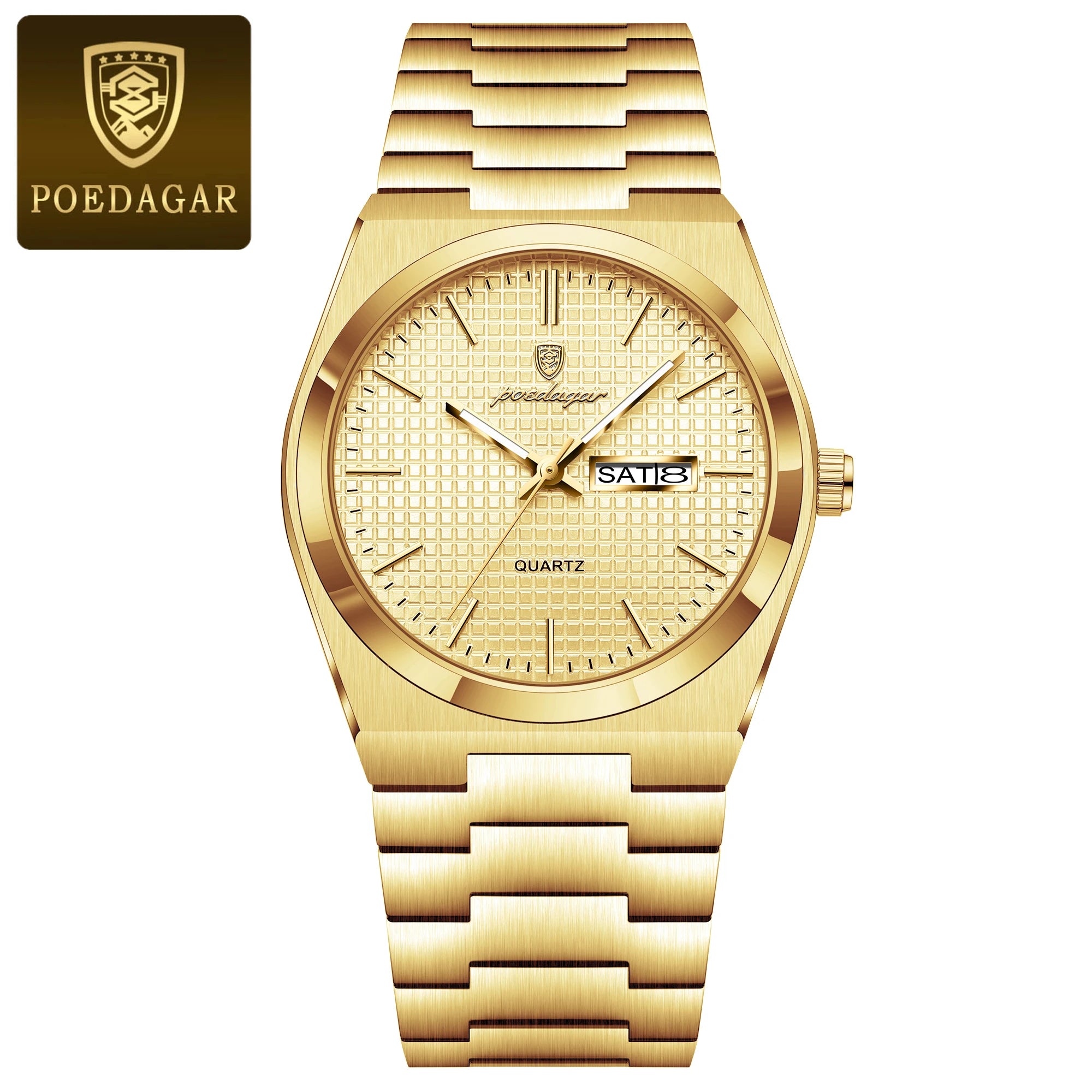 POEDAGAR Luxury Watch Quartz Fashion