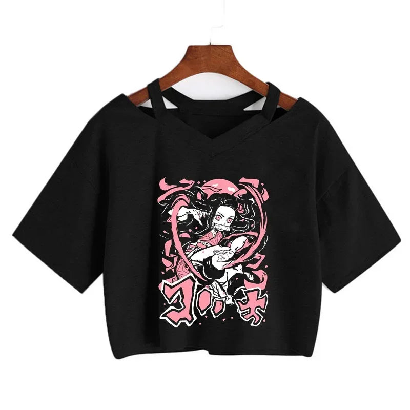 Women's Demon Slayer Cropped Top