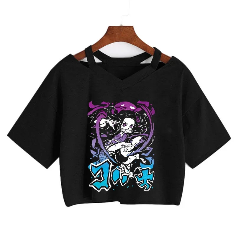 Women's Demon Slayer Cropped Top