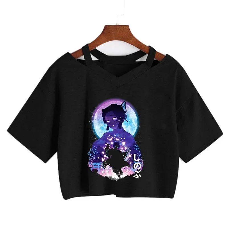 Women's Demon Slayer Cropped Top
