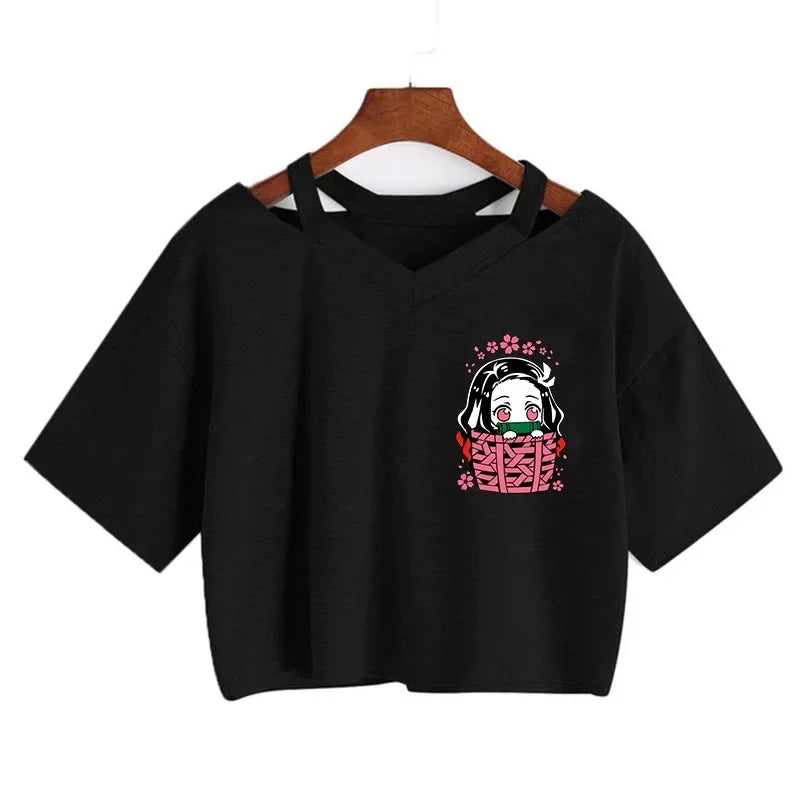 Women's Demon Slayer Cropped Top