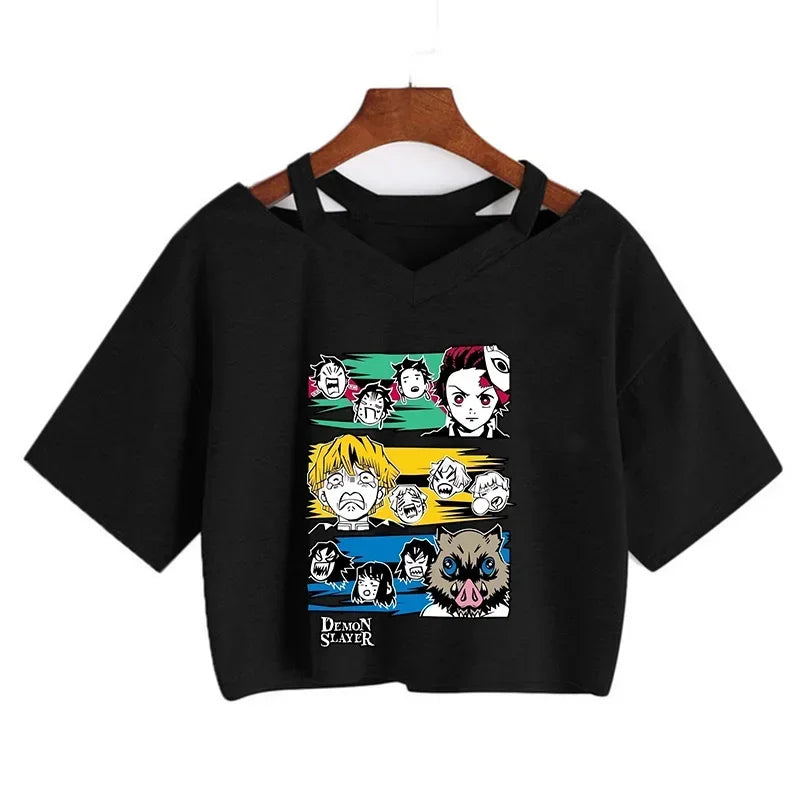 Women's Demon Slayer Cropped Top