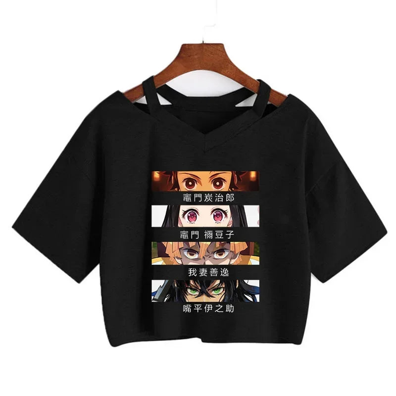 Women's Demon Slayer Cropped Top