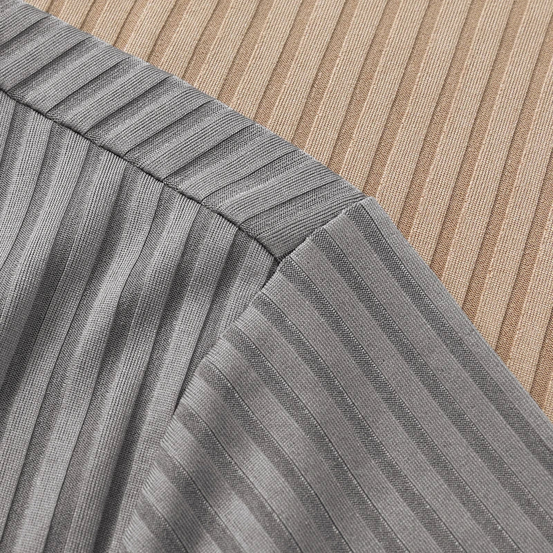 Men's Striped Short-Sleeve Polo Shirt.
