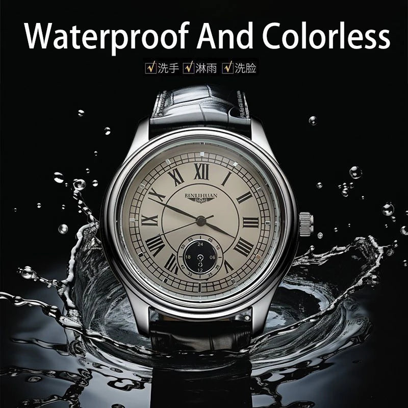 Luxury watch from a renowned brand, waterproof business watch.