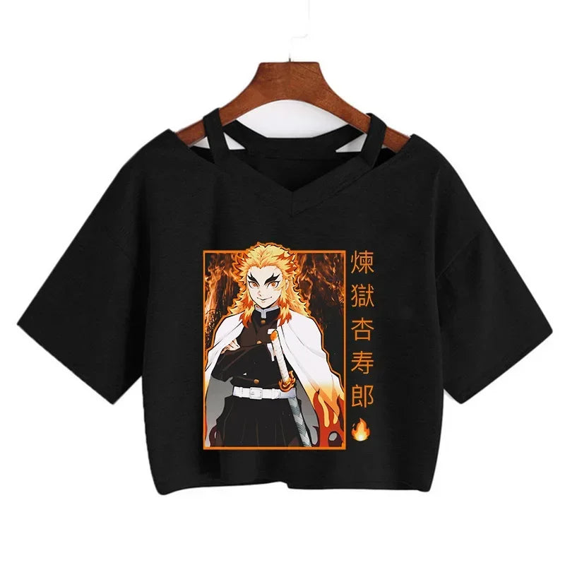 Women's Demon Slayer Cropped Top