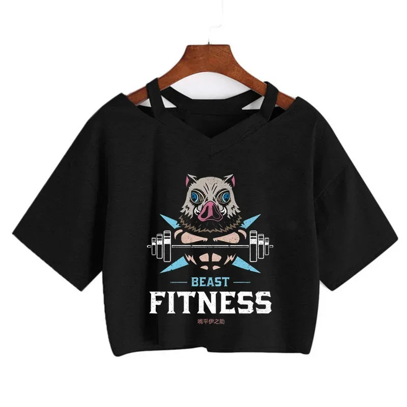 Women's Demon Slayer Cropped Top