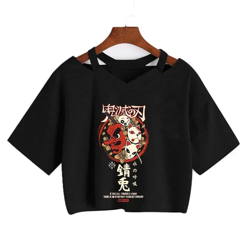Women's Demon Slayer Cropped Top
