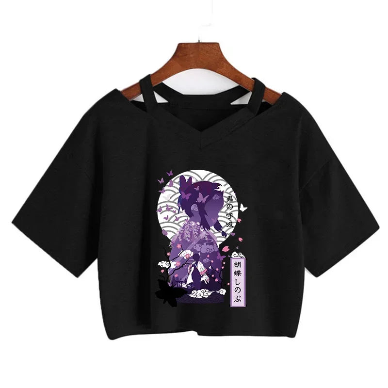 Women's Demon Slayer Cropped Top