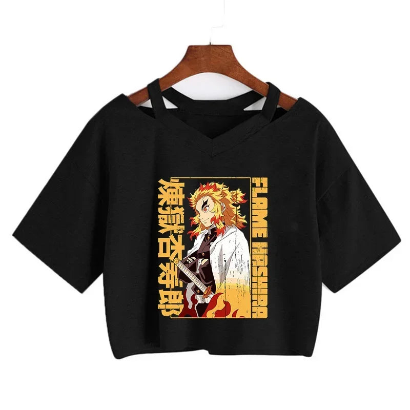 Women's Demon Slayer Cropped Top