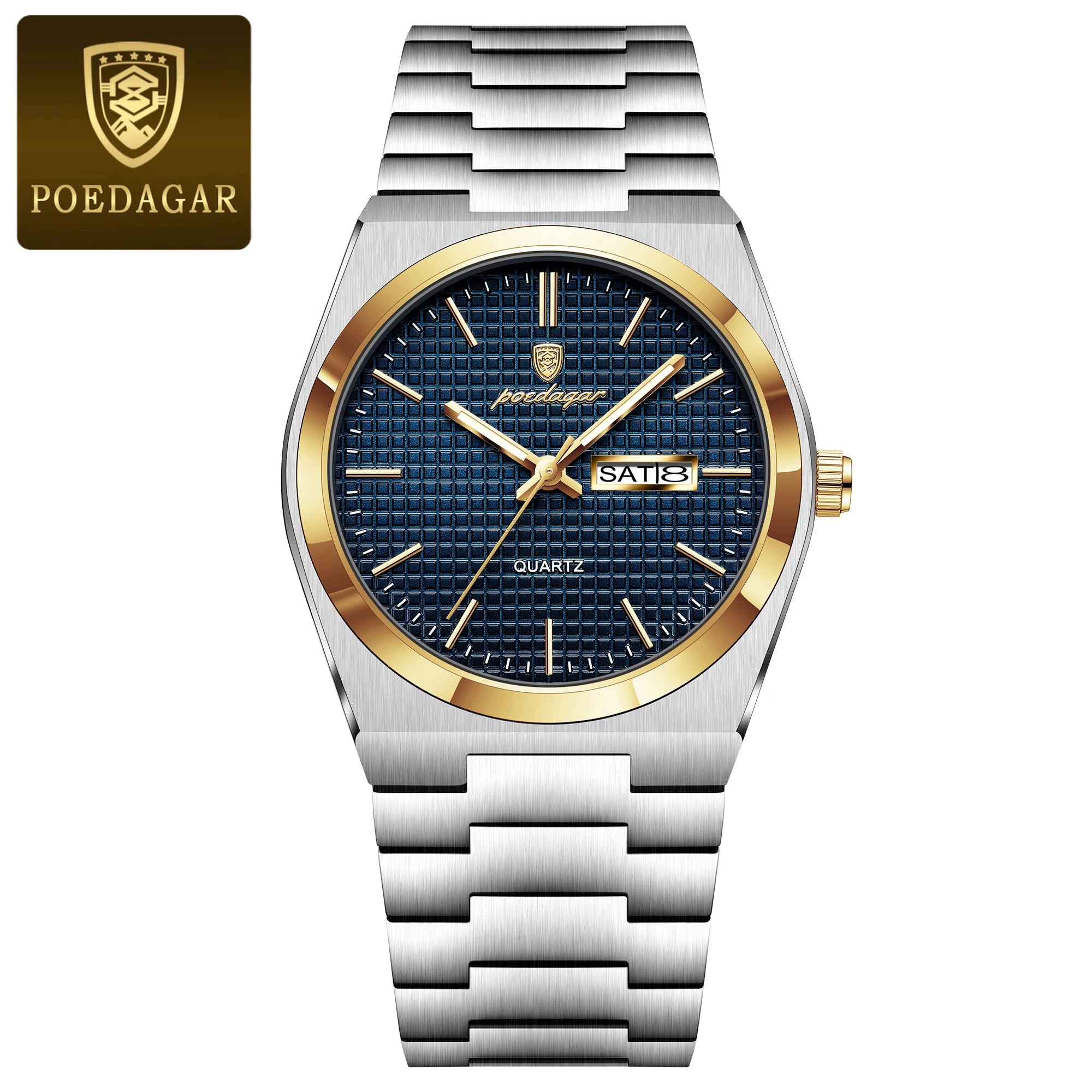 POEDAGAR Luxury Watch Quartz Fashion