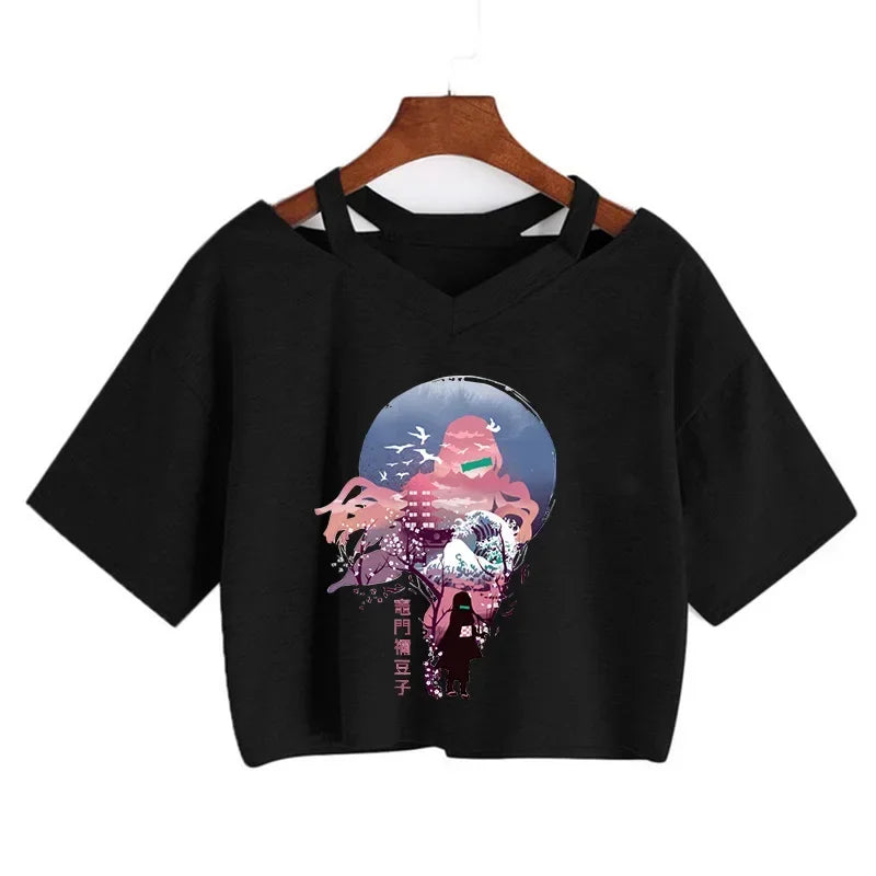 Women's Demon Slayer Cropped Top