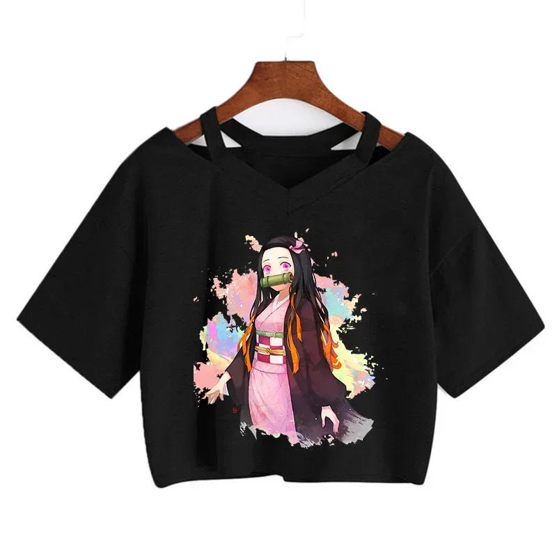Women's Demon Slayer Cropped Top