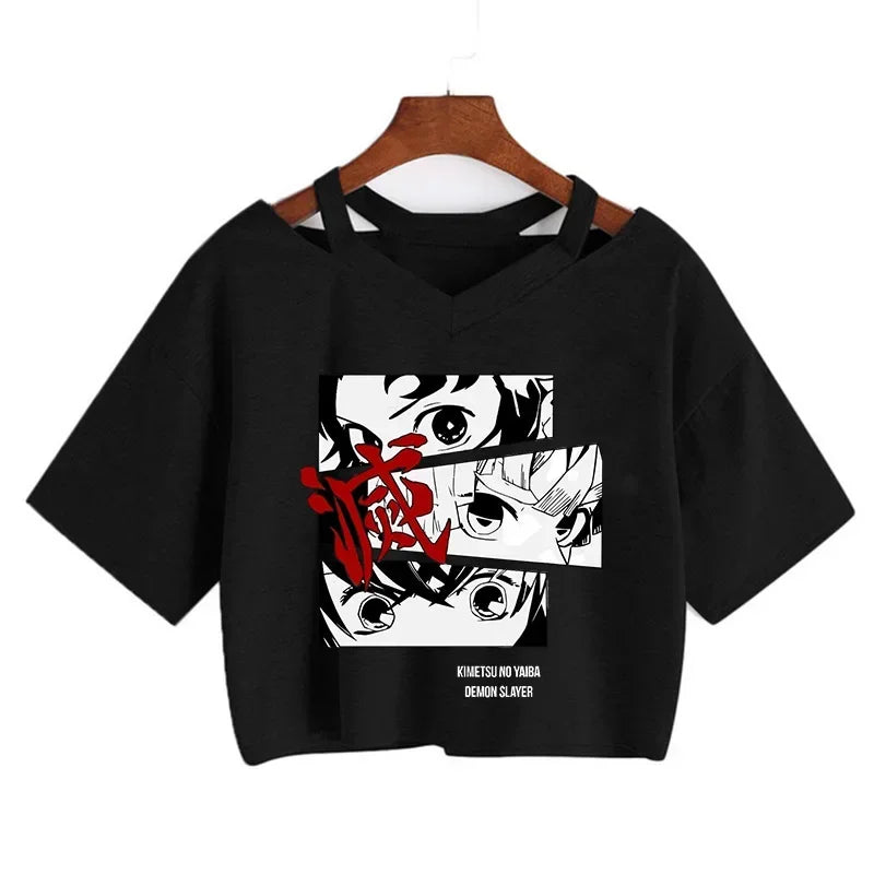 Women's Demon Slayer Cropped Top