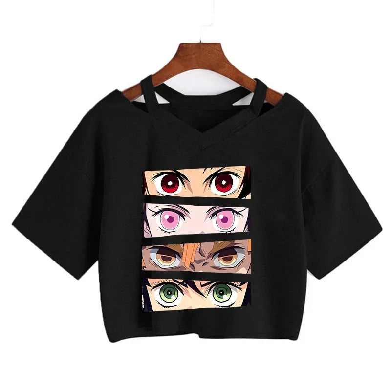 Women's Demon Slayer Cropped Top
