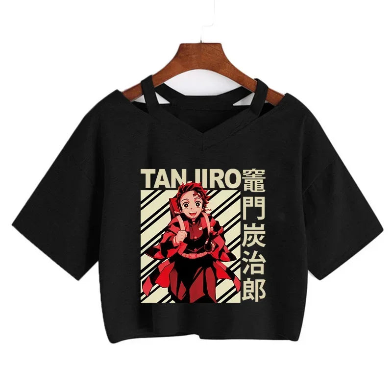 Women's Demon Slayer Cropped Top