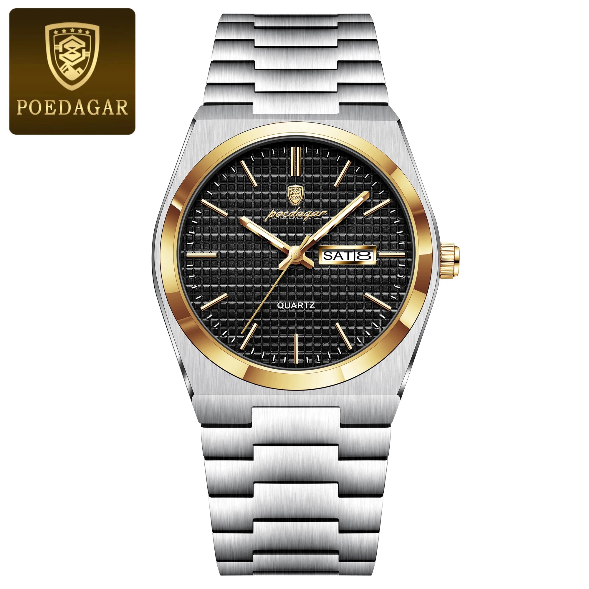 POEDAGAR Luxury Watch Quartz Fashion