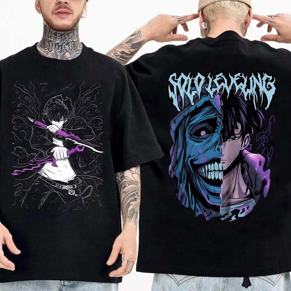 Solo Leveling T Shirt  Streetwear
