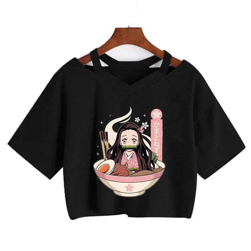 Women's Demon Slayer Cropped Top