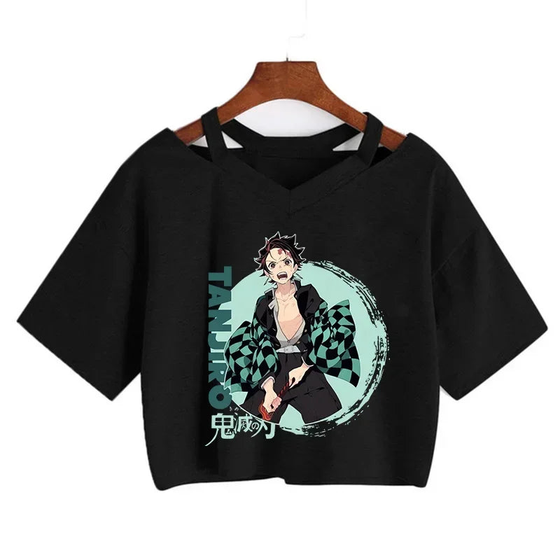 Women's Demon Slayer Cropped Top