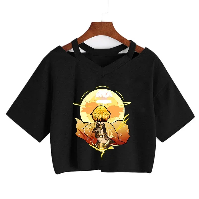 Women's Demon Slayer Cropped Top