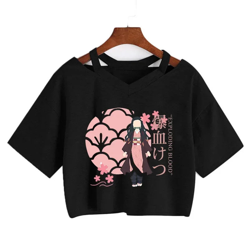 Women's Demon Slayer Cropped Top