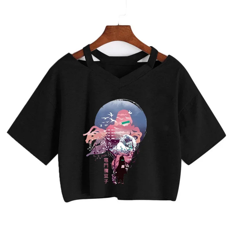 Women's Demon Slayer Cropped Top