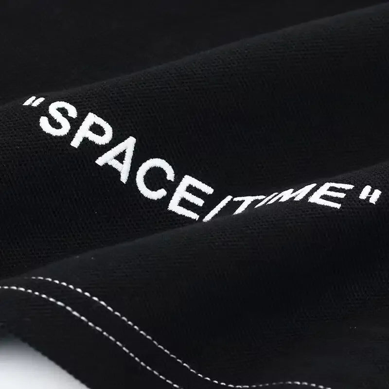 Men's Polo Shirt with Graphic Print, T-shirt with Embroidered Collar.