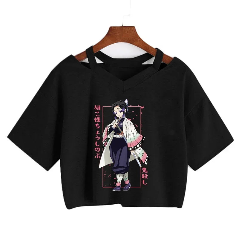 Women's Demon Slayer Cropped Top