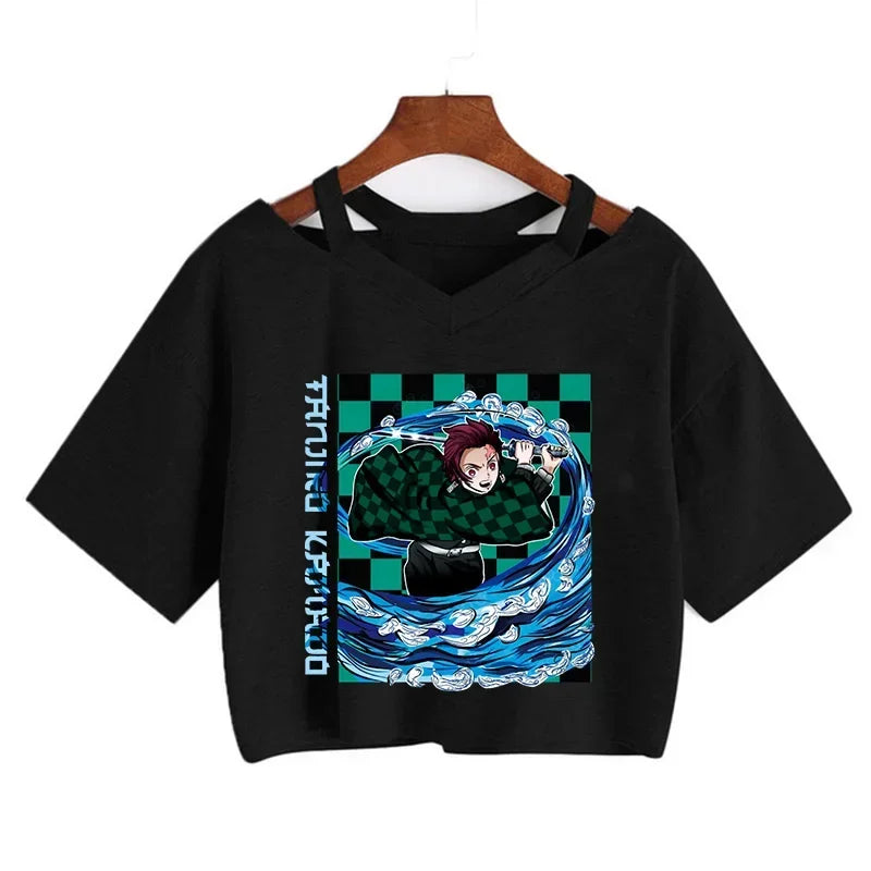 Women's Demon Slayer Cropped Top
