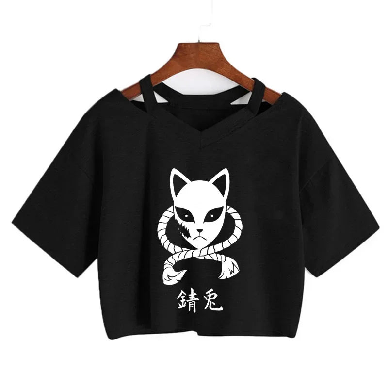 Women's Demon Slayer Cropped Top