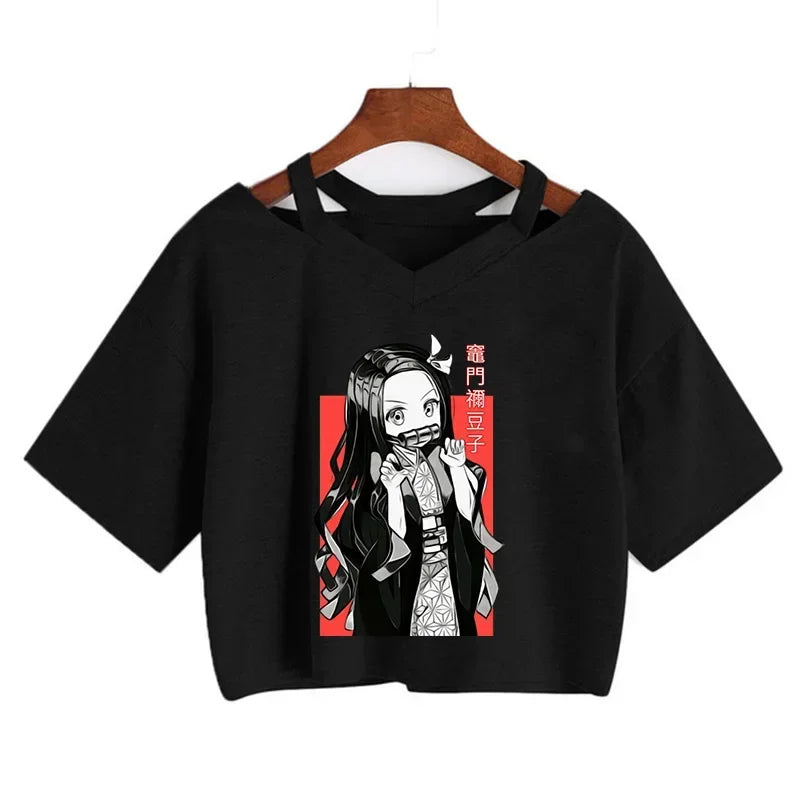 Women's Demon Slayer Cropped Top