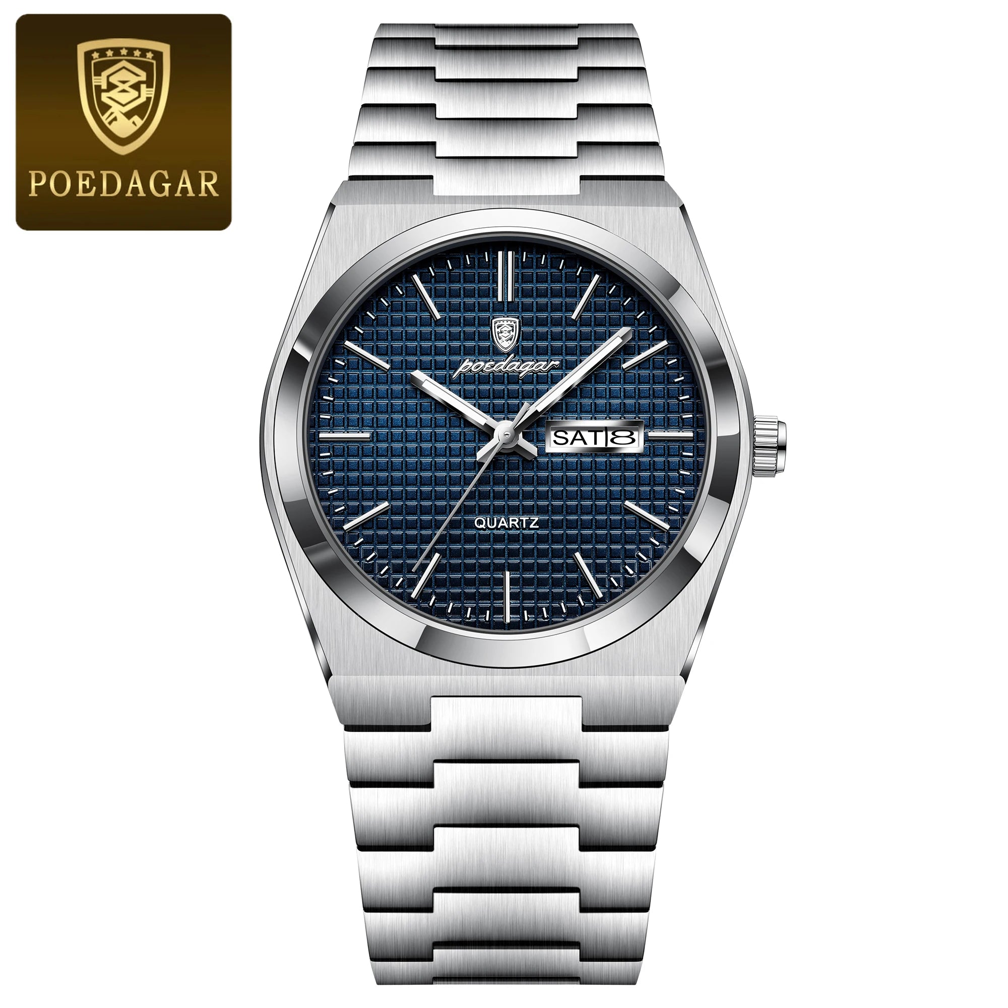 POEDAGAR Luxury Watch Quartz Fashion