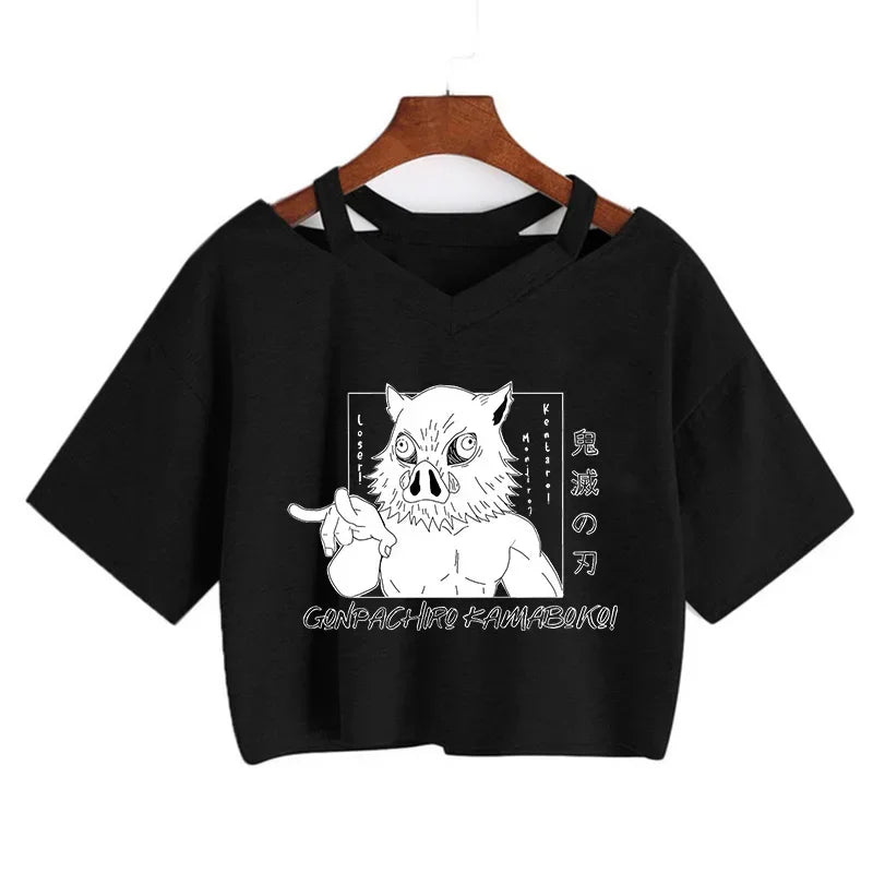 Women's Demon Slayer Cropped Top